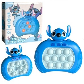 STITCH POP IT АНТИСТРЕСС ЭЛЕКТРИЧЕСКИЙ НАВЫК ИГРА STITCH BLUE