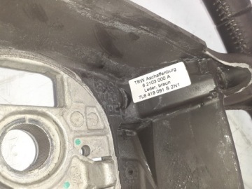 VW TOUAREG РУЛЕВОЕ КОЛЕСО КОЖА 7L6419091S