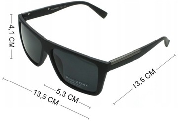 Поляризационные мужские солнцезащитные очки в футляре