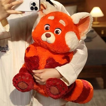czerwona pluszowa zabawka kawaii czerwona panda