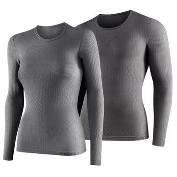 Koszulka termoaktywna Brubeck Base Layer UNISEX Potówka z długim rękawem M