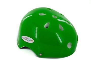 KASK Z REGULACJĄ COGIO KIDS ITALY ZIELONY DZIECI