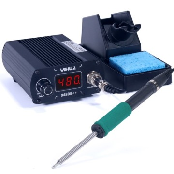 T12 PRECISION паяльная станция Yihua 948DB+II 75W T12 быстрый нагрев LCD