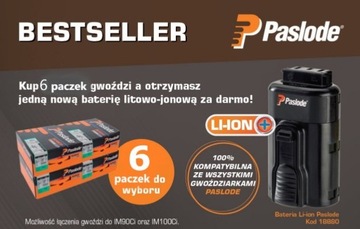 PASLODE NAILS 3.4x100 IM90/100 i,Ci,Xi FV,24h