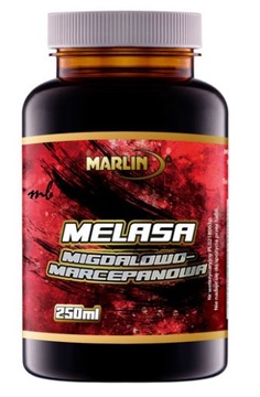 Melasa zanętowa wędkarska MIGDAŁ + MARCEPAN 250ml Marlin WrocłaW