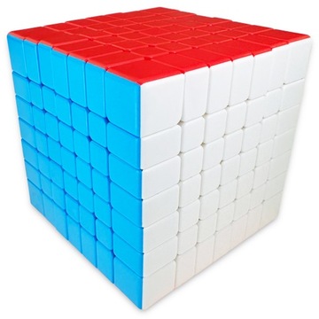 Оригинальный куб 7x7 Регулированный бывший логический куб 7x7x7 + подставка