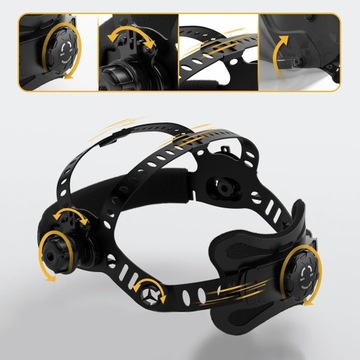 MASKA SPAWALNICZA PRZYŁBICA SAMOŚCIEMNIAJĄCA FILTR + 20x SZKIEŁ Koanni