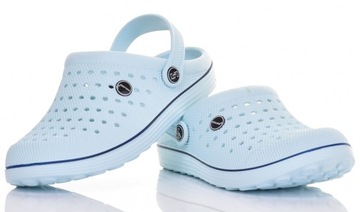 ЖЕНСКИЕ САБО, ПЕНОВЫЕ ШЛЕПКИ, ЛЕГКИЕ, УДОБНЫЕ, СИНИЕ.