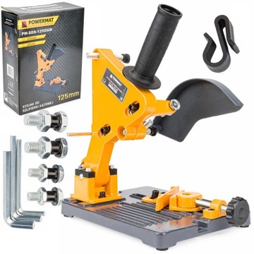 STOJAK SZLIFIERKI KĄTOWEJ STATYW UCHAWYT 115-125MM POWERMAT PM-SDS-125OGM