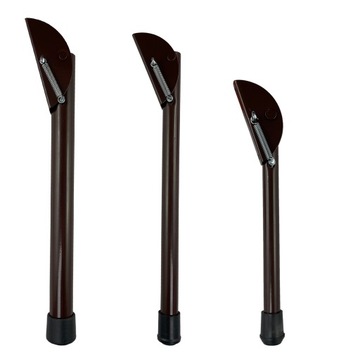 ОПОРА ГАРАЖНЫХ ДВЕРЕЙ ПРОЧНАЯ НОЖКА ДЛЯ ЗАМКА 22 СМ