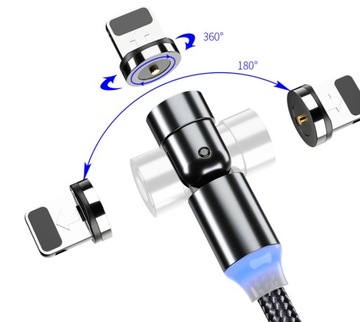 kabel usb c szybkie ładowanie magnetyczny kabel usb c kątowy micro usb
