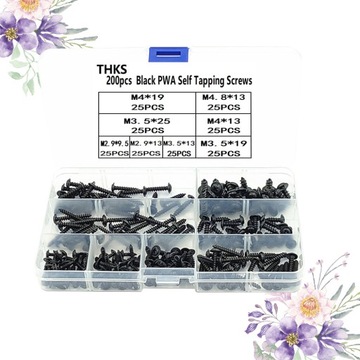 ЧЕРНЫЕ САМОРОНЫ ВИНТЫ С КРУГЛОЙ ГОЛОВКОЙ