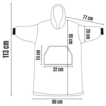 ТЕПЛАЯ СВИТШОТ XXL ОДЕЯЛО OVERSIZE 2в1 ПЛОТНАЯ ДЛИННАЯ ШУБА С КАПЮШОНОМ