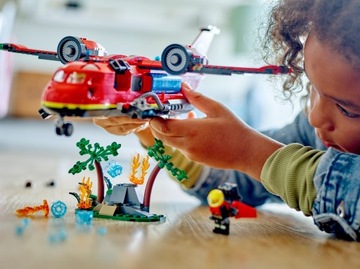 LEGO CITY 60413 СПАСАТЕЛЬНЫЙ ПОЖАРНЫЙ САМОЛЕТ + СУМКА LEGO