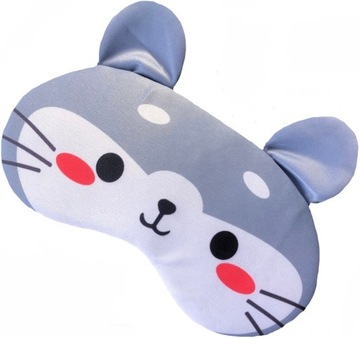 OPASKA NA OCZY MASKA DO SPANIA SNU RELAKSU KOTEK