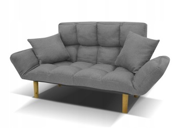 Kanapa, sofa 2 skandynawska regulowane oparcie