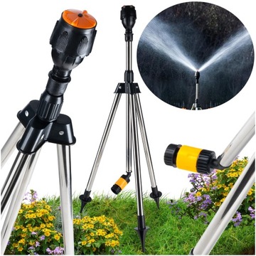 ZRASZACZ OGRODOWY OBROTOWY NA STATYWIE 360 do Podlewania OGRODU na Trawnik