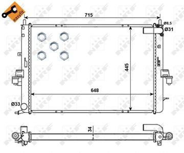 CHLADIČ ROVER 75 99-