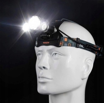 Фара HEAD LAMP 3 x LED T6 CREE 2x 18650