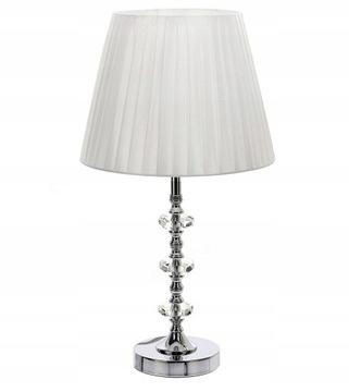 Lampa lampka nocna stołowa z kryształowymi elipsami h=49cm MSK59A