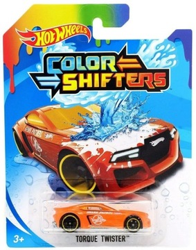 Hot Wheels Auto zmieniające kolor Torque Twister