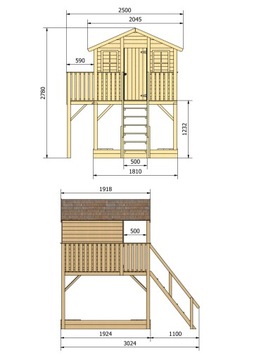 Детский садовый домик, БОЛЬШАЯ горка, свободные качели.