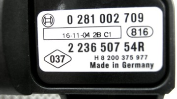 CZUJNIK DOŁADOWANIA RENAULT OE 223650754R