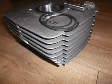 MZ ETZ 251, ЦИЛИНДР 1 ЗЕМЛЯ, ПОРШЕНЬ DLG, КОЛЬЦА, БЕЗ ПРОБЕГА, DDR