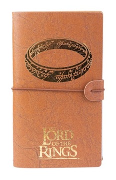Notes The Lord Of The Rings na gumkę 80k w szeroką i kropkowaną linie