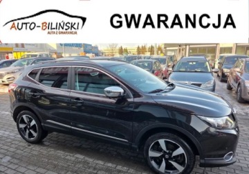Nissan Qashqai II Crossover 1.6 DIG-T 163KM 2017 Nissan Qashqai 1.6Benz.163KM 6Bieg.Klimatr.Navi Kamera KEY BLUET.LEDY Opla