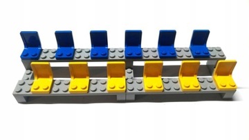 088d. Lego trybuna sportowa stadionowa 12 krzeseł