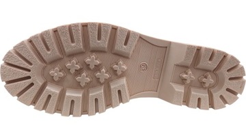 РЕЗИНОВЫЕ БОТИНКИ ЖЕНСКИЕ, БЕЖЕВЫЕ, размер 38