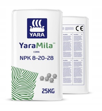 Yara Mila Corn 8-20-28 25KG Trawnik Tuje Jesienny Nawóz