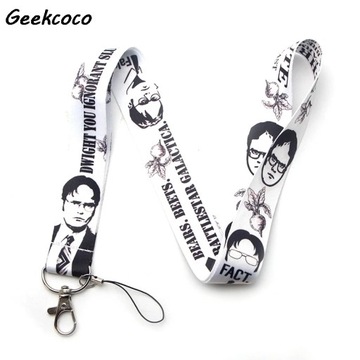 J2670 Creative Office Tv Show Lanyard For Car Keys IC ID Card Badge Holder