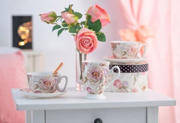 Чашка 300 мл с блюдцем ПИОН WLN VILLA ITALIA