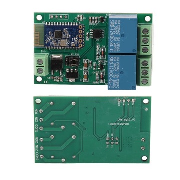 Moduł przekaźnika 2-kanałowy Bluetooth Board APP Zdalny włącznik ze