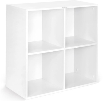 Regał na płyty LP (400 płyt) ZOMO VS-Box 400 BIAŁY