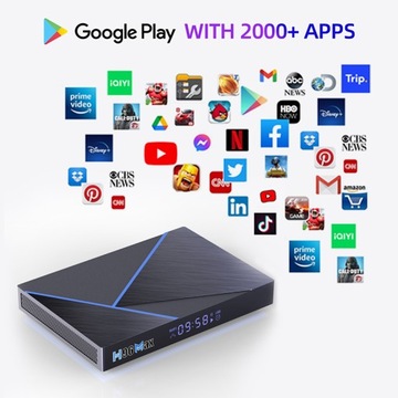 ТВ-приставка H96 MAX V56 Android 12 Rockchip RK3566 WIFI