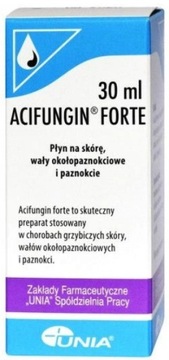 Acifungin forte płyn 30 ml GRZYBICA PAZNOKCI