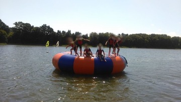 НАДУВНОЙ ВОДНЫЙ батут, БОЛЬШОЙ, 5 М