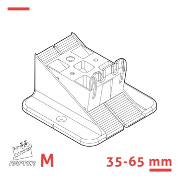 Кронштейн клиновой RAPTOR M 35-65 мм для лаг