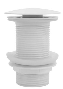 ЭКОНОМИЧНЫЙ ТЕЛЕСКОПИЧЕСКИЙ СИФОН ДЛЯ УМЫВАЛЬНИКА + БЕЛАЯ ПРОБКА БЕЗ ПЕРЕЛИВА