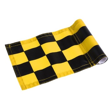 2 флага для гольфа, практика установки флага,