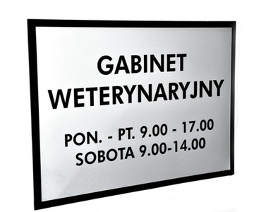 Szyld firmy, Tabliczka reklamowa, Logo grawer