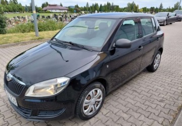 Skoda Fabia II Hatchback Facelifting 1.6 TDI CR DPF 75KM 2014 Skoda Fabia Ladna skoda Fabia 2014r 1.6TDI klima super stan salon pl 1.6