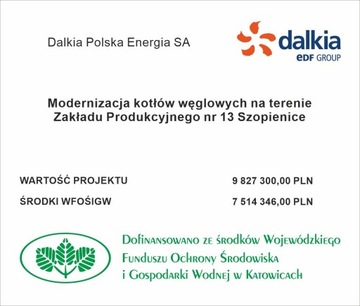 Tablica RZĄDOWA fundusz INWESTYCJI LOKALNYCH 60x40