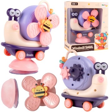 СЕНСОРНАЯ ИГРУШКА ДЛЯ ДЕТЕЙ НА УЛИТКЕ ВАННА СПИННЕР ВЕТРЯНАЯ МЕЛЬНИЦА