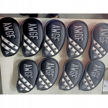 Набор из 9 предметов из водонепроницаемой кожи