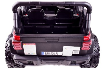 Mega Dżip Off Road 4x4, мягкие колеса, мягкое сиденье, функция качания, k