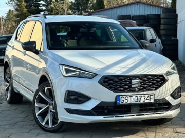 Seat Tarraco SUV Plug-In 1.4 e-HYBRID 245KM 2021 SEAT TARRACO FR*E-Hybrid*PLUG-IN*245 KM*SERWIS ASO*GWARANCJA 12 MC*VAT 23*